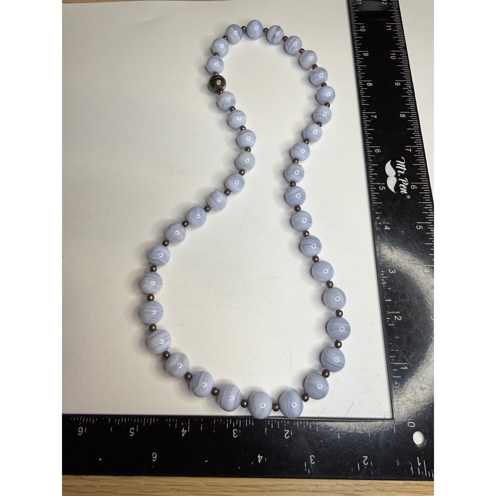 Long Hand Knotted Faux Pearl Necklace Cream Opera Length 46 Inch Strand